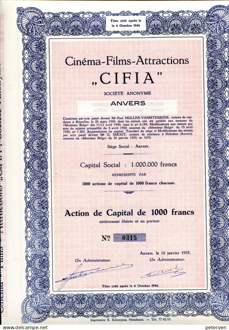 "CIFIA" - Cinema & Teatro