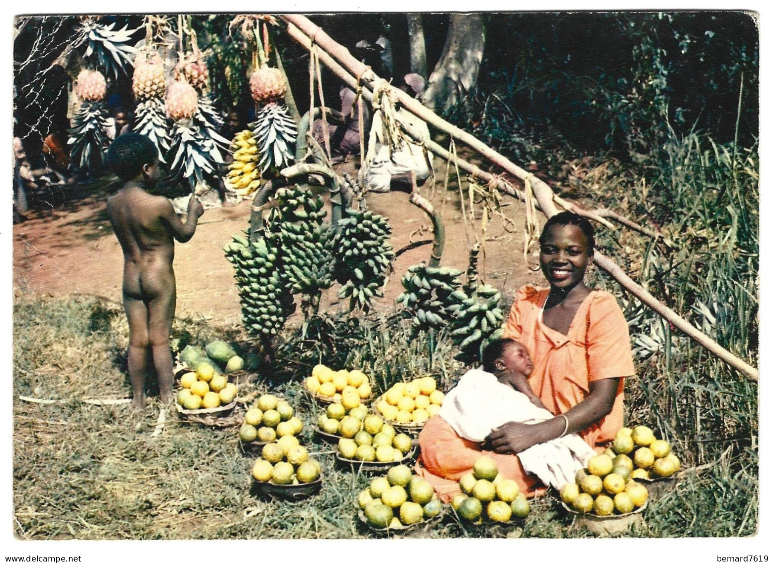 Nigeria - Afrique En Couleurs - Marchande De Fruits - Ecris De Lagos - Nigeria