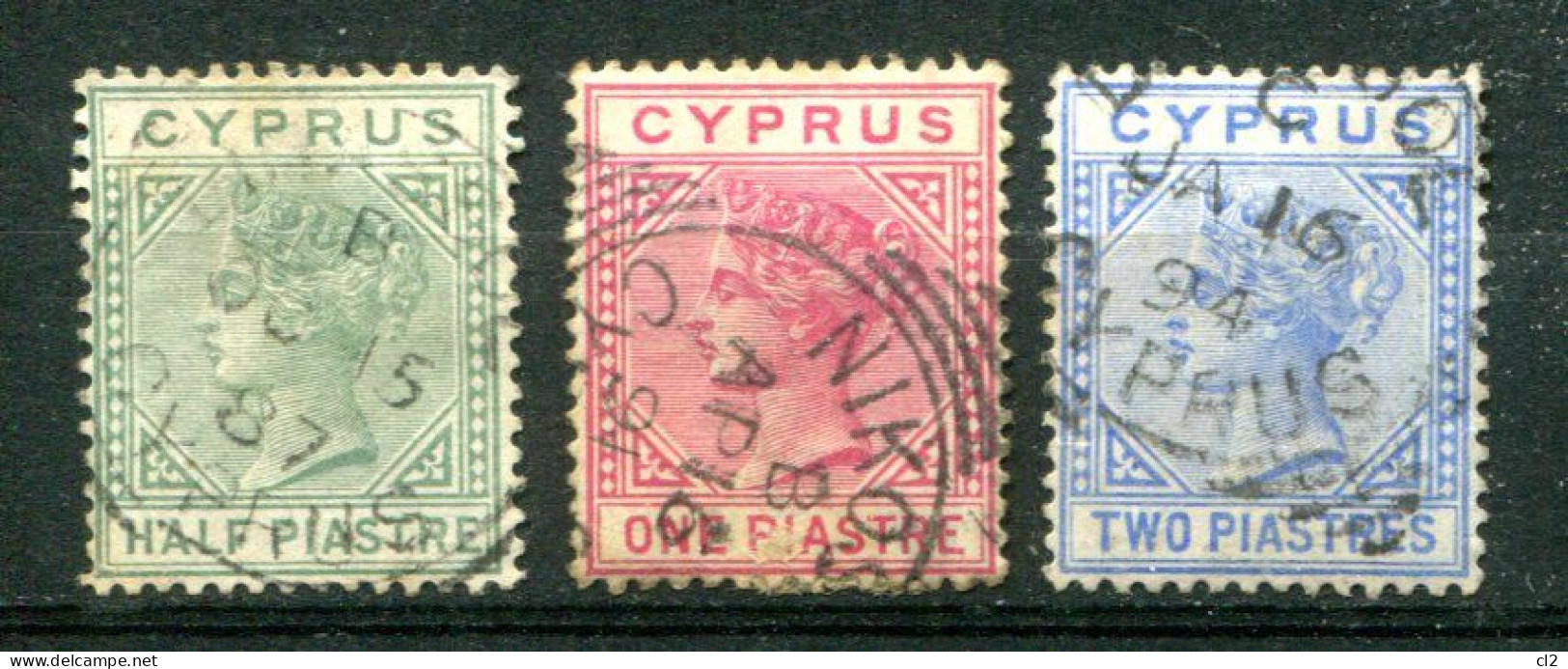 CHYPRE - Y&T 16, 18 Et 19 - 20% De La Cote - Cyprus (...-1960)