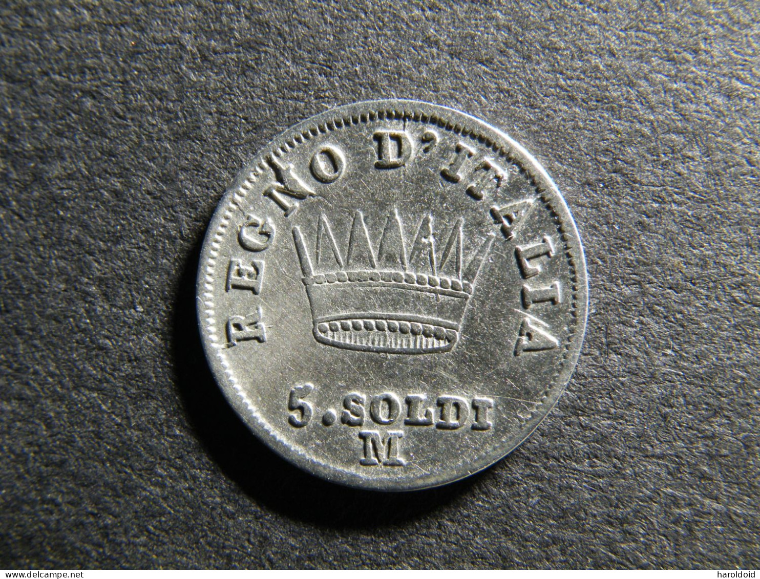 ITALIE NAPOLEON - 5 SOLDI 1813 M - Napoleonische