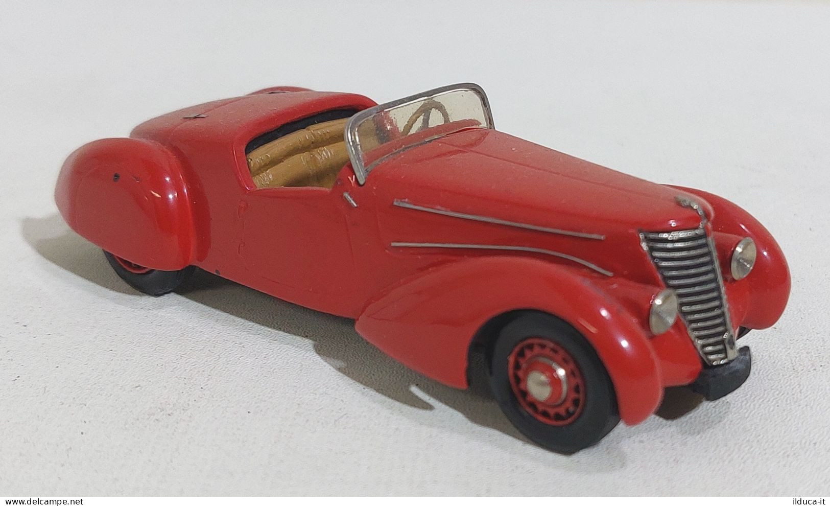 60668 BELLE EPOQUE 1/43 N. 12 Franco Caltagirone - Renault Saprar 1939 - Rosso - Otros & Sin Clasificación