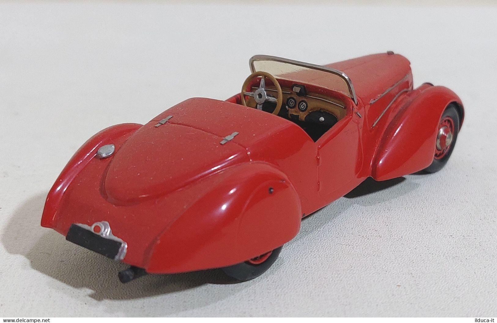 60668 BELLE EPOQUE 1/43 n. 12 Franco Caltagirone - Renault Saprar 1939 - Rosso