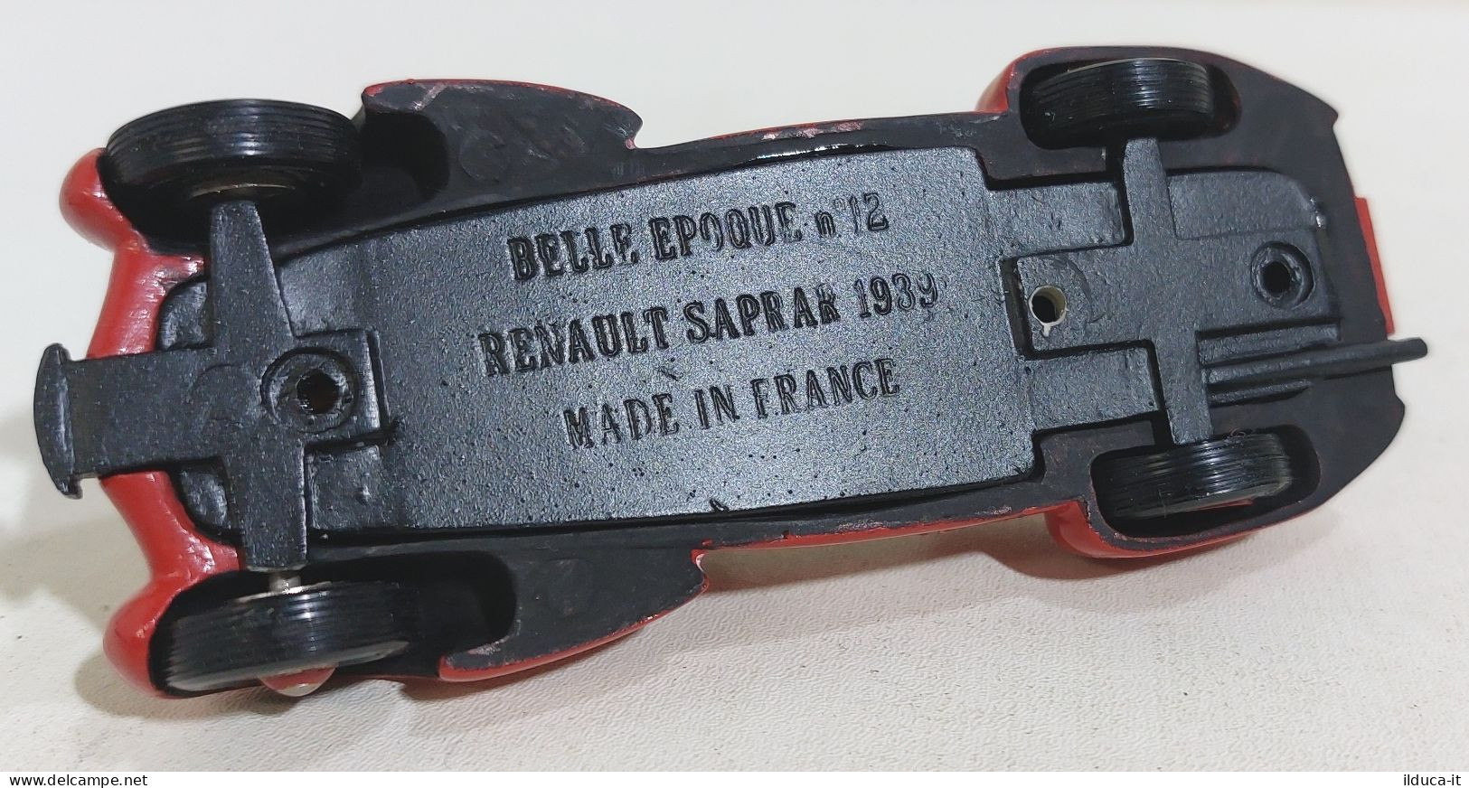 60668 BELLE EPOQUE 1/43 n. 12 Franco Caltagirone - Renault Saprar 1939 - Rosso