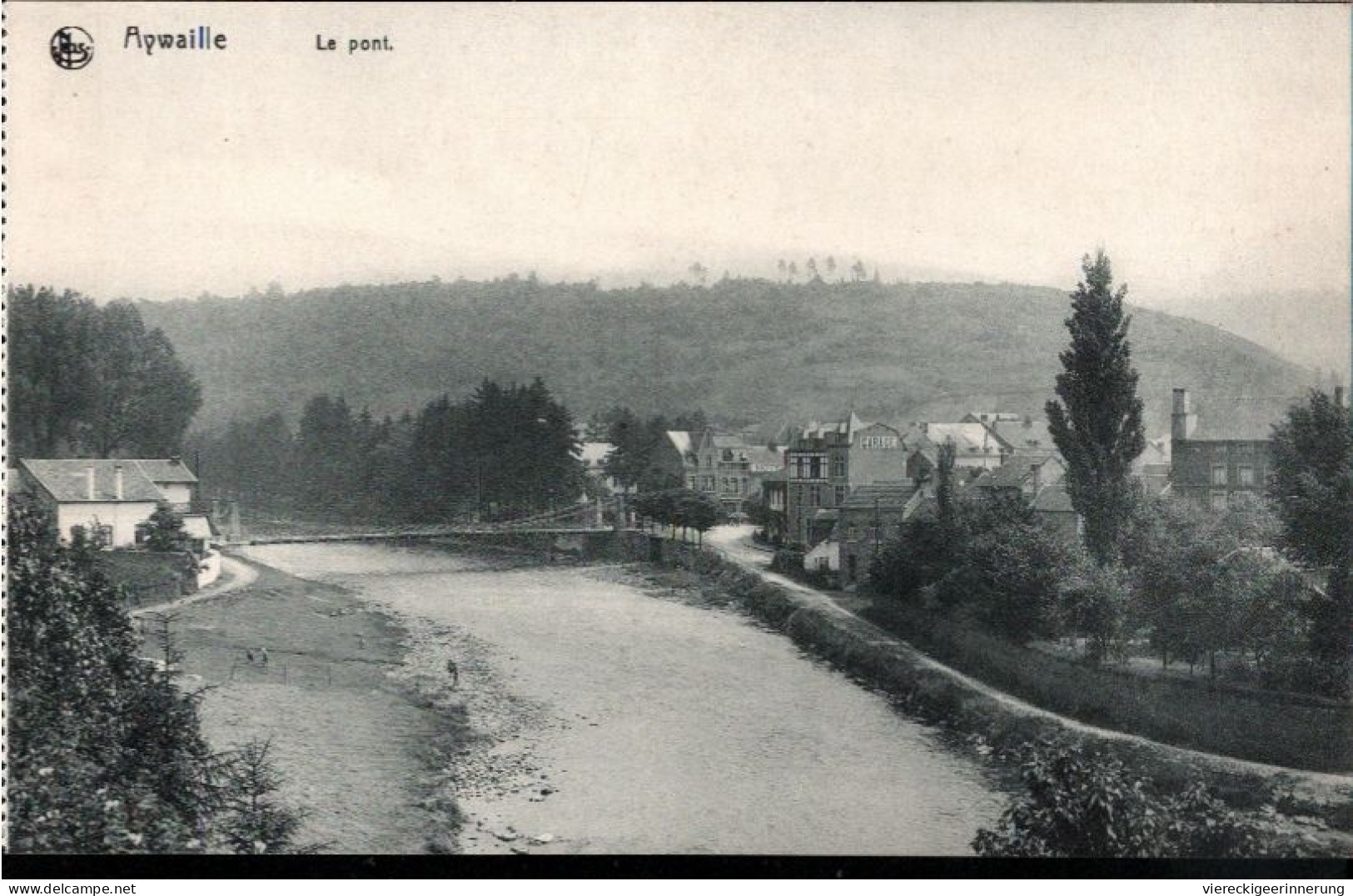 ! Cpa Aywaille, Le Pont, Ed. Nels - Aywaille