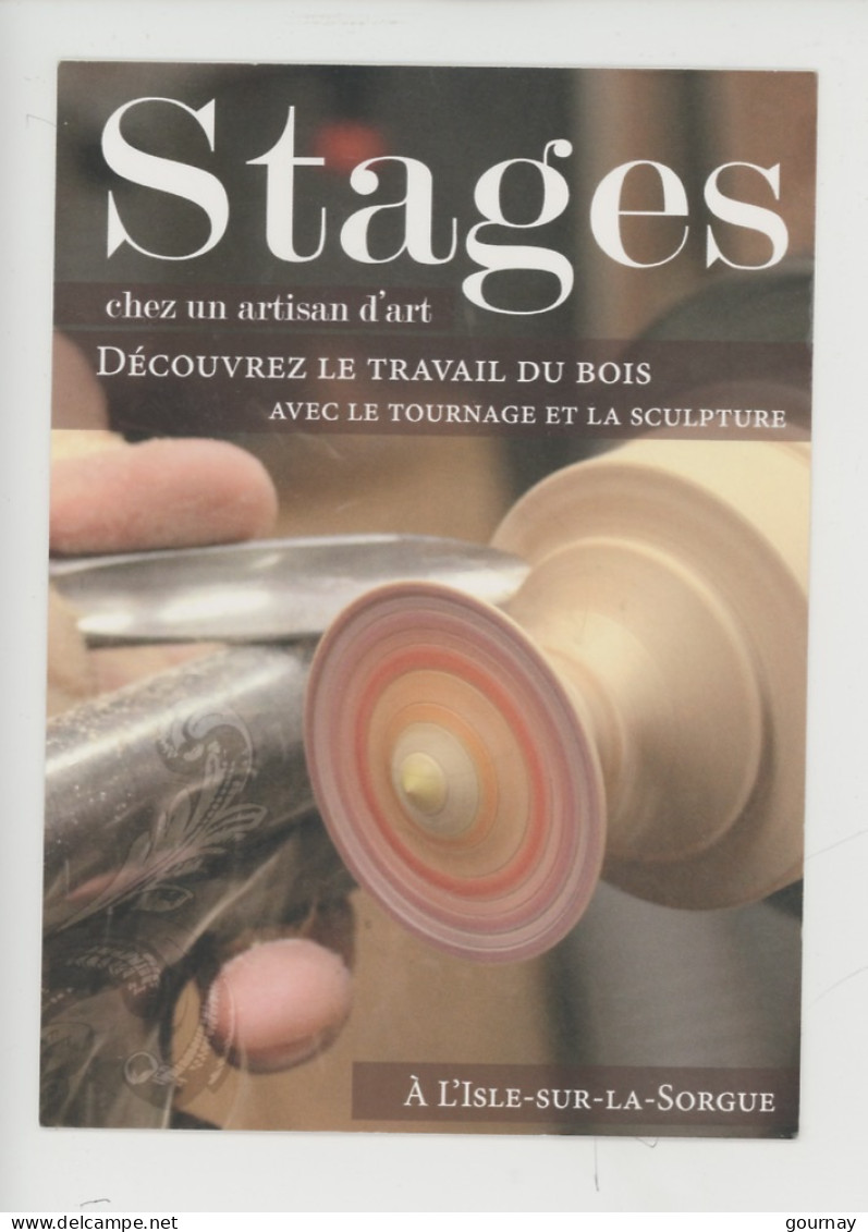 Artisan D'Art, Tournage Et Sculpture Travail Du Bois (stage Apprentissage) - Artisanat