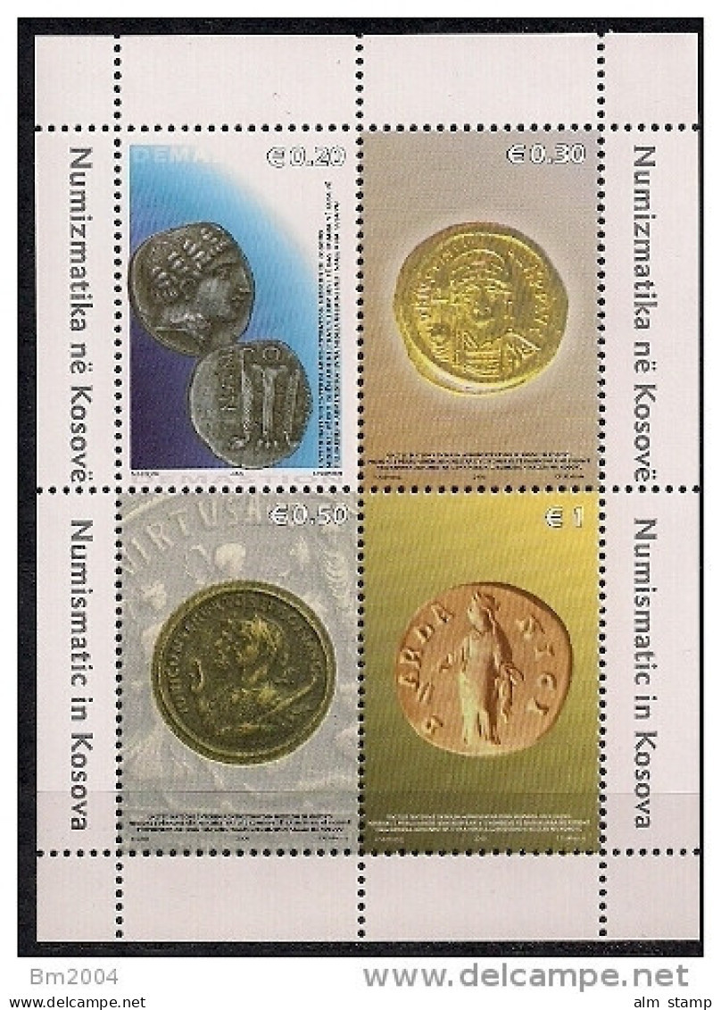 2006 Kosovo   Mi.  Bl.  4  **MNH    Numismatic In Kosovo - Kosovo