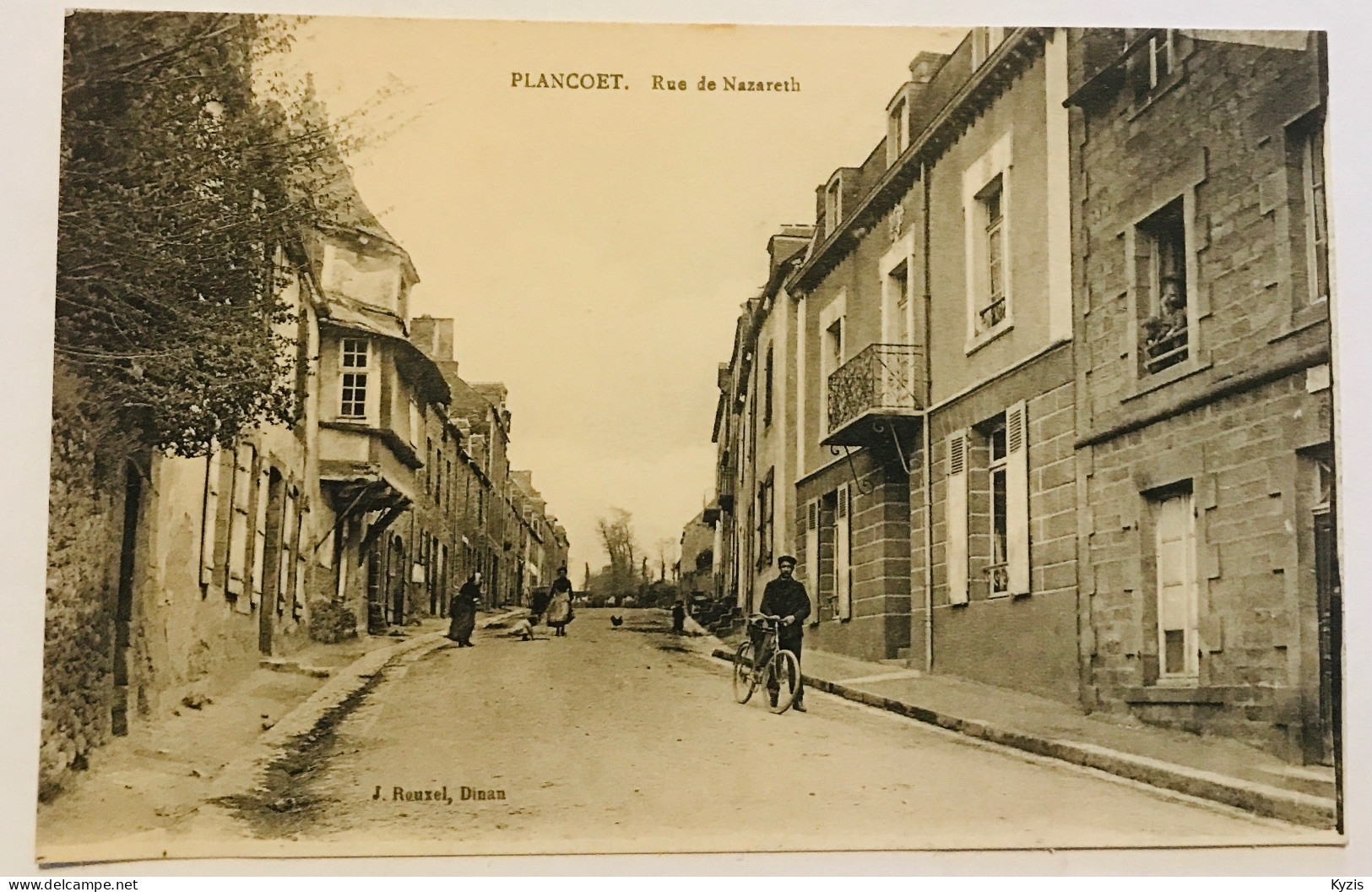 CPA - PLANCOET - RUE DE NAZARETH - Plancoët