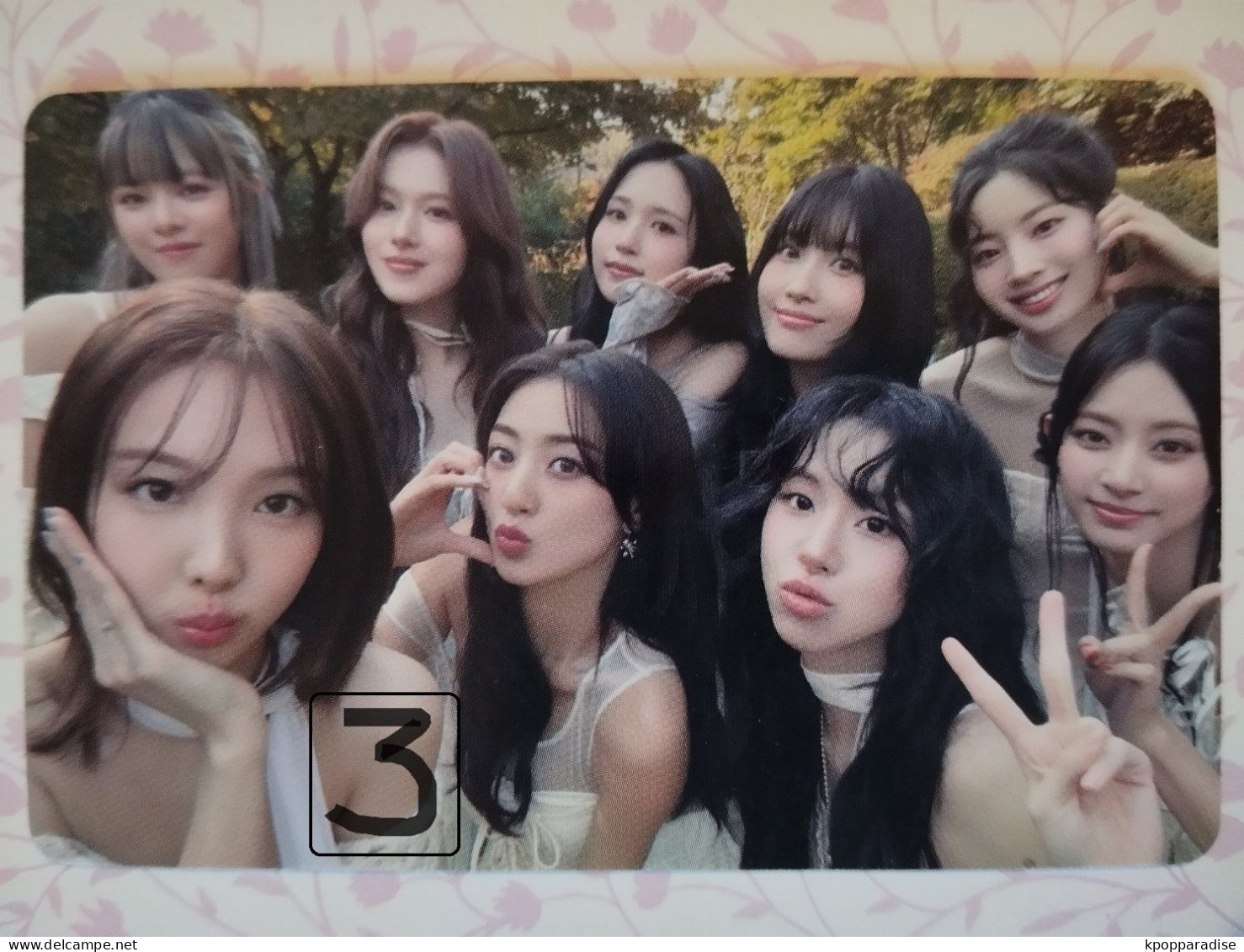 Photocard K POP Au Choix  TWICE I Got You - Varia