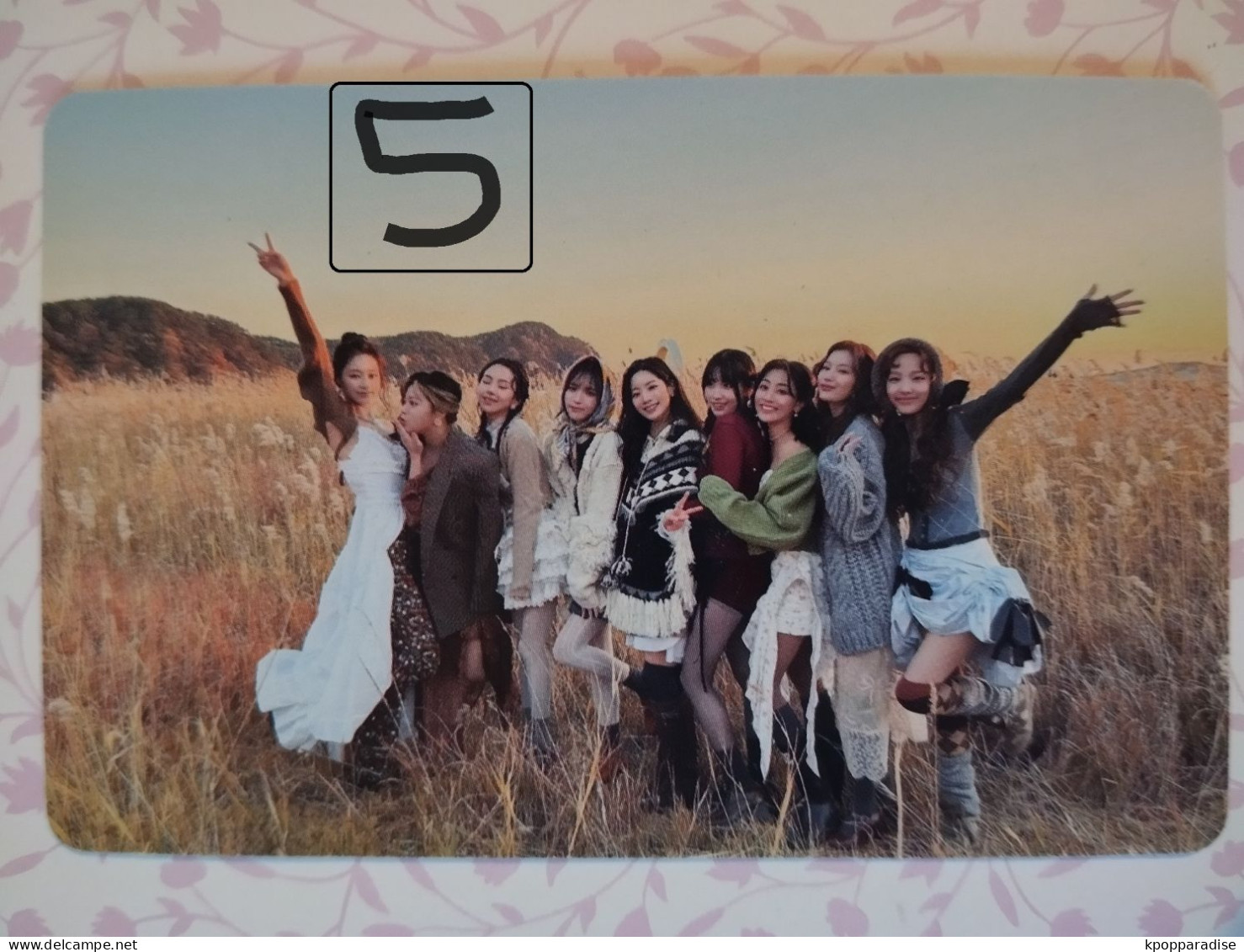 Photocard K POP Au Choix  TWICE I Got You - Objets Dérivés