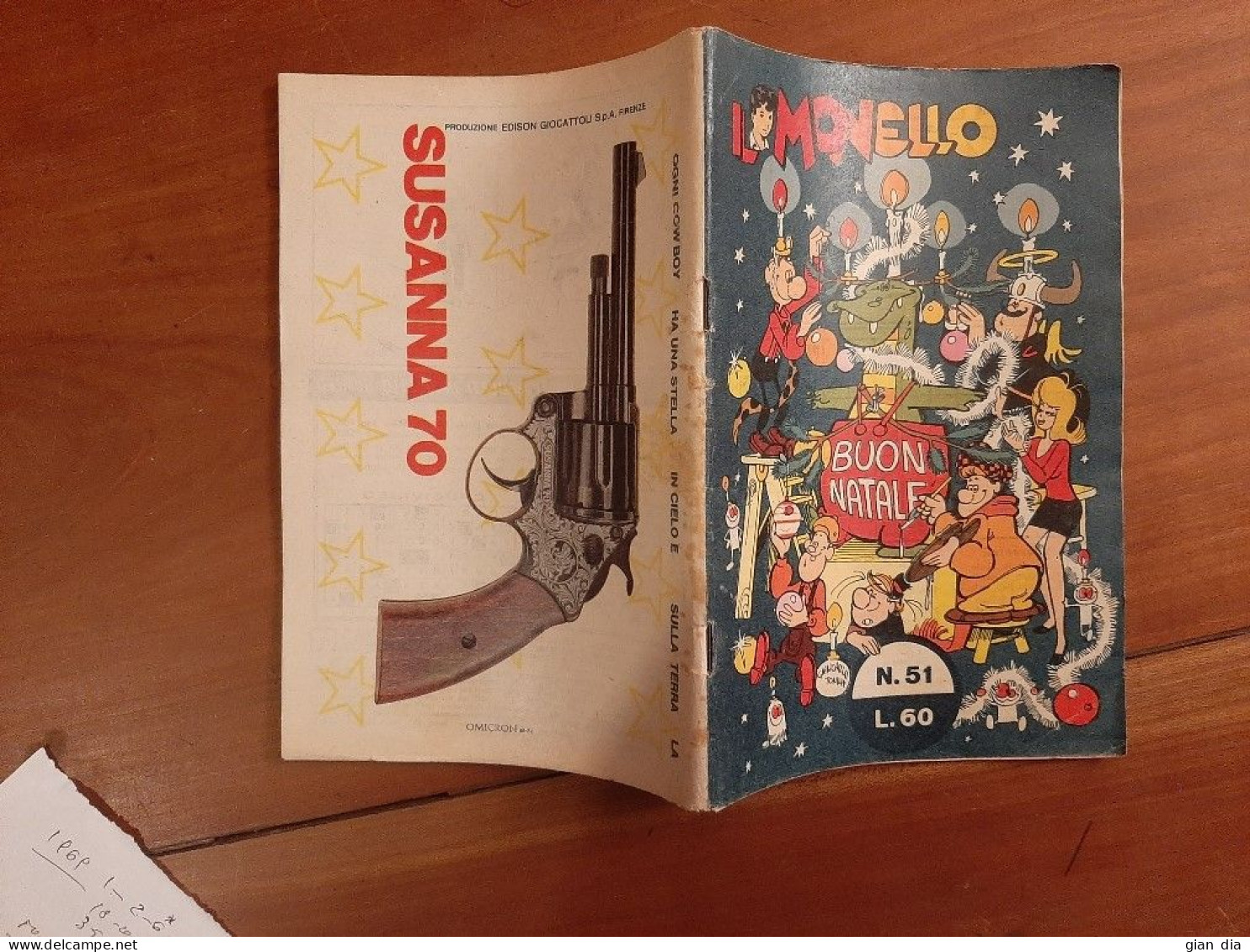 IL MONELLO Ed.Universo. Mancolista annate 1959-1969.RARI. NON ACQUISTARE DIRETTAMENTE