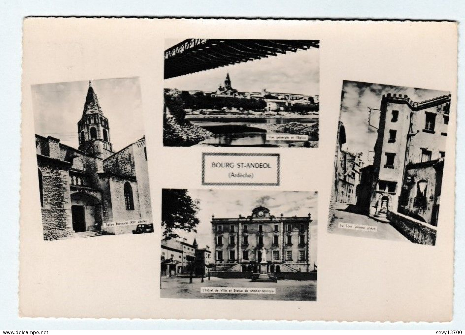 3 Cartes Postales Bourg Saint Andéol Ardèche Multivues - Bourg-Saint-Andéol