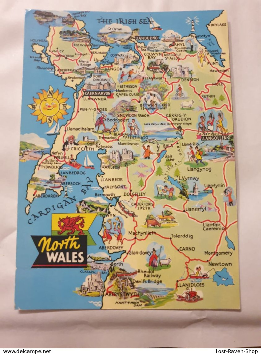 North Wales - Maps