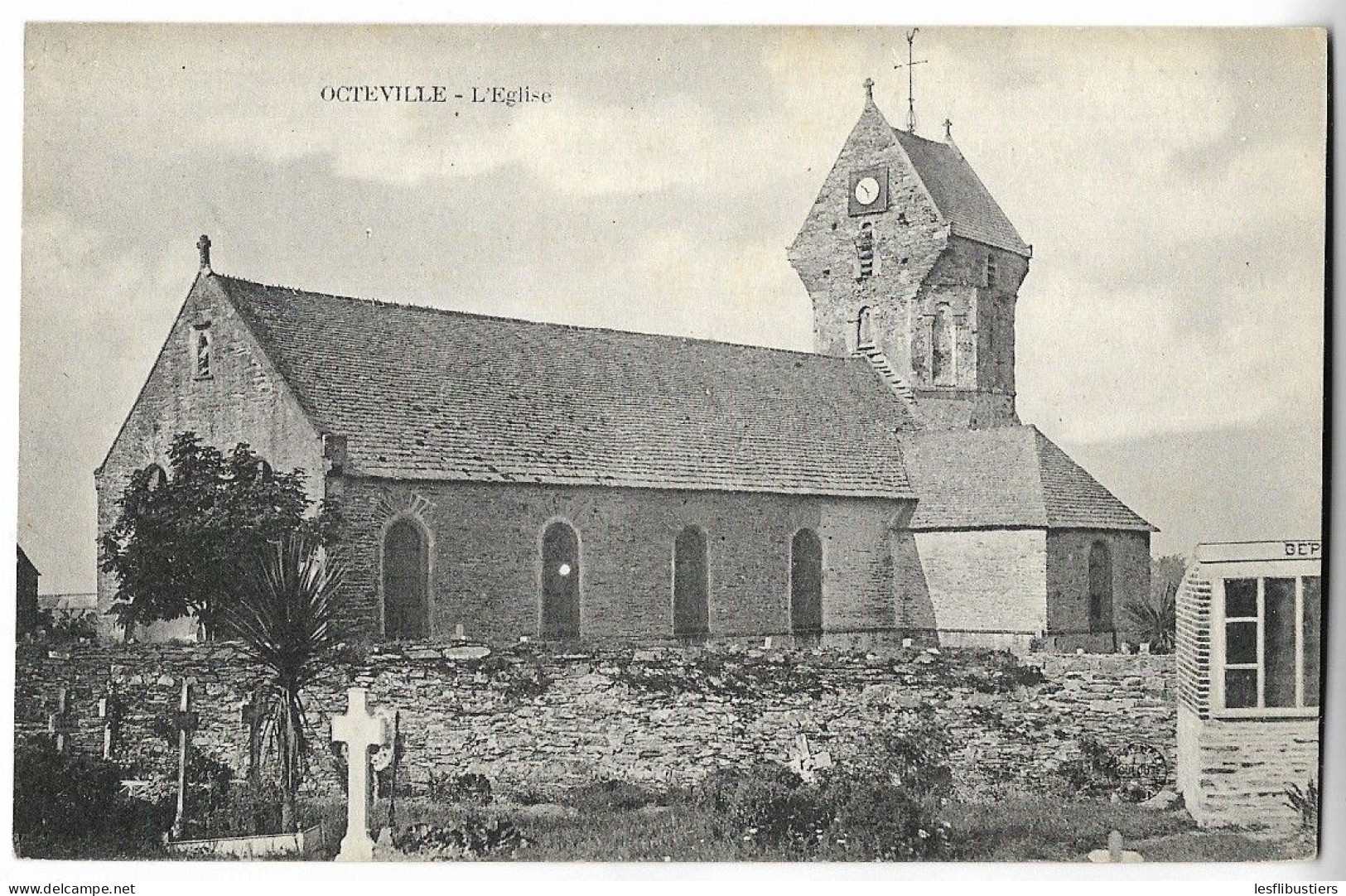 CPA 50 OCTEVILLE L' Eglise - Octeville