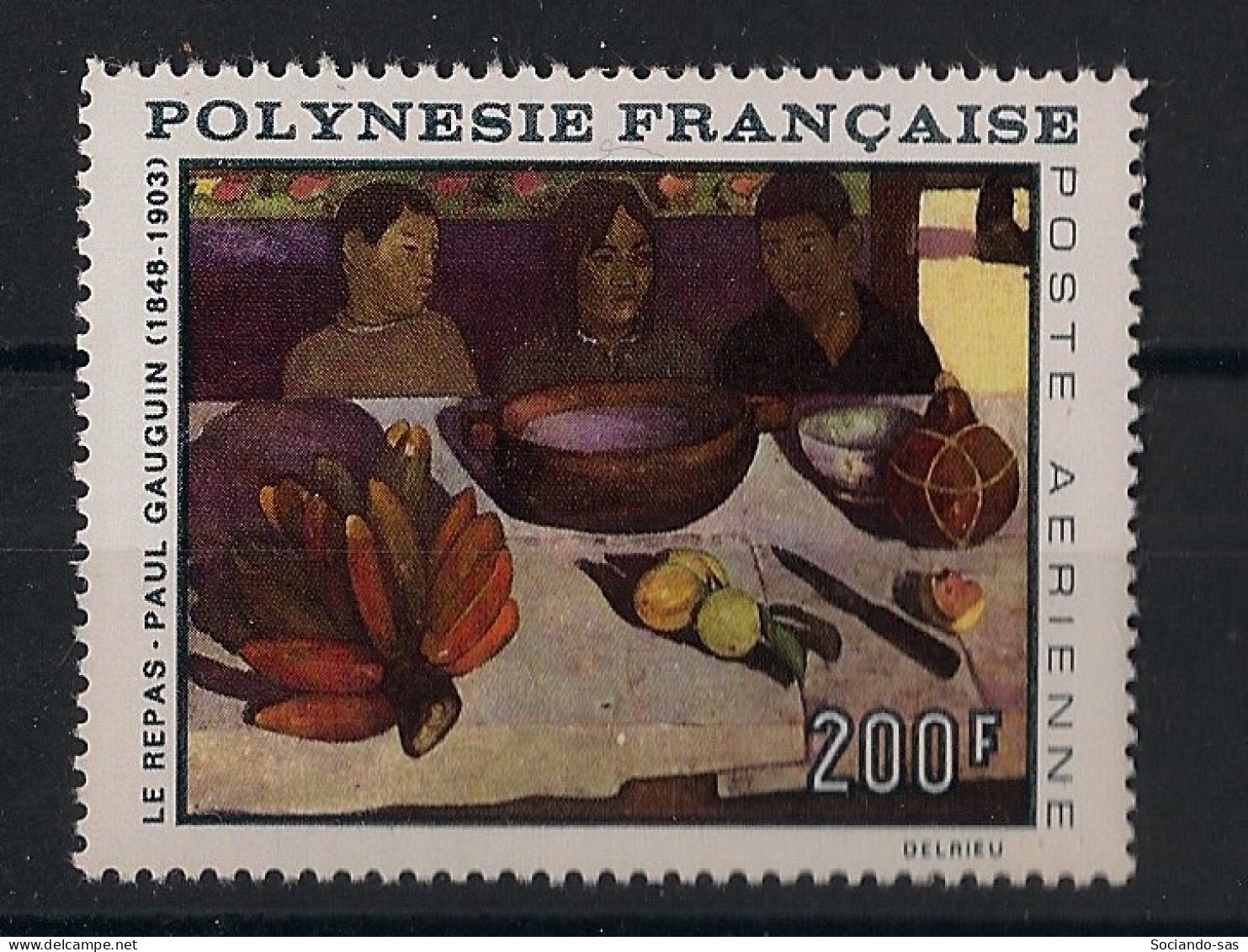 POLYNESIE - 1968 - Poste Aérienne PA N°YT. 25 - Gauguin - Neuf Luxe** / MNH / Postfrisch - Ongebruikt