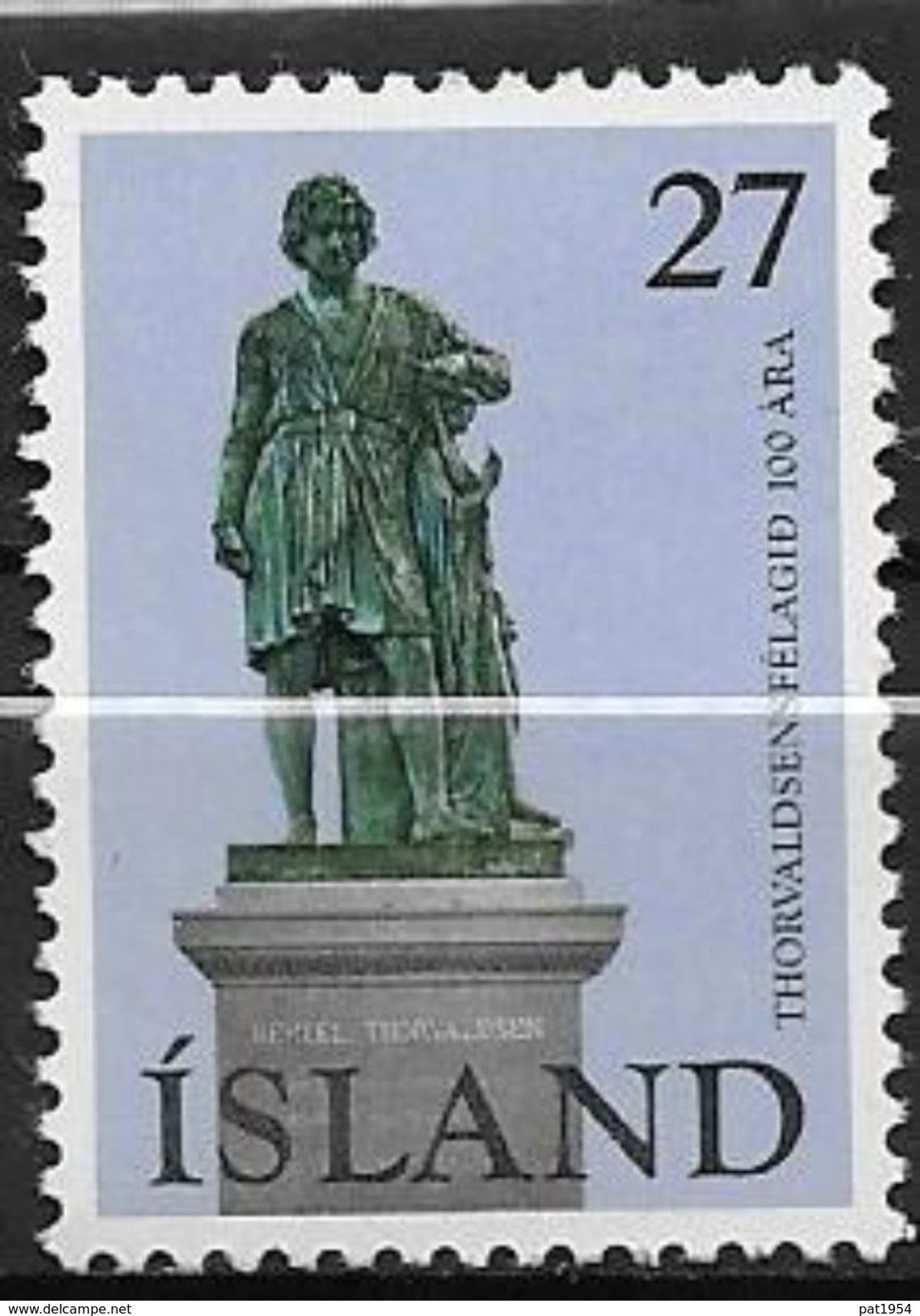 Islande 1975 N° 464  Neuf ** MNH Société Thorvaldsen - Ungebraucht