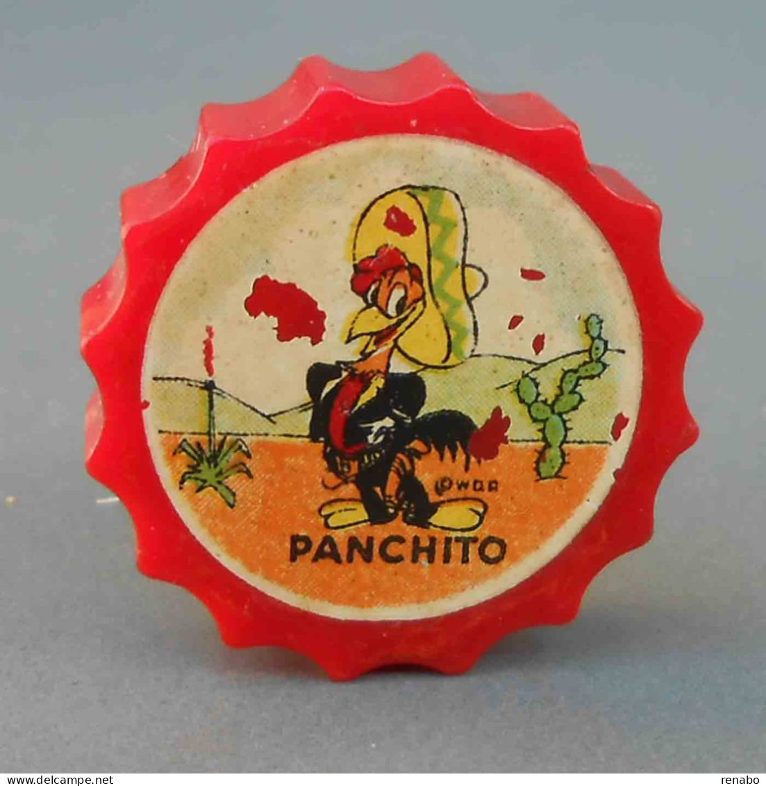 Gallo Panchito, Walt Disney; Bakelite. 1930’s. Temperamatite, Pencil-Sharpener, Taille Crayon, Anspitzer - Disney