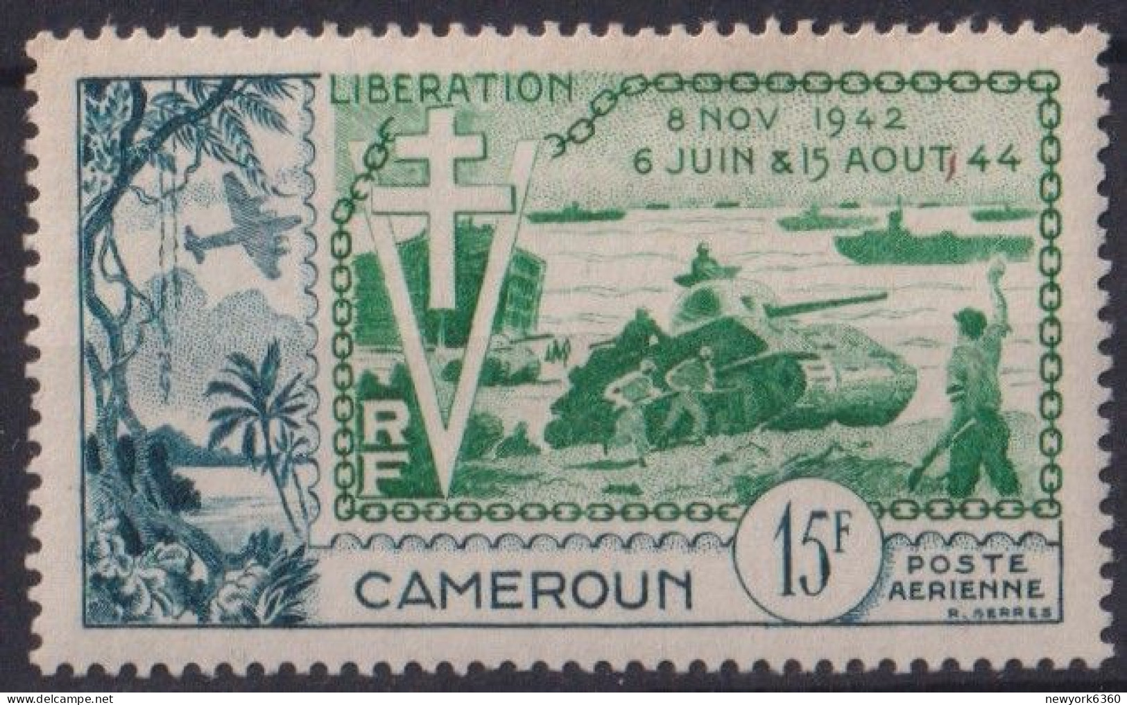 CAMEROUN PA N* 44 - Ungebraucht