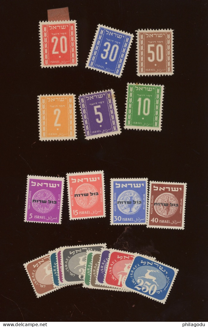 Taxes Et Service *. Tous Charnière All Hinged.  Séries Complètes - Unused Stamps (without Tabs)