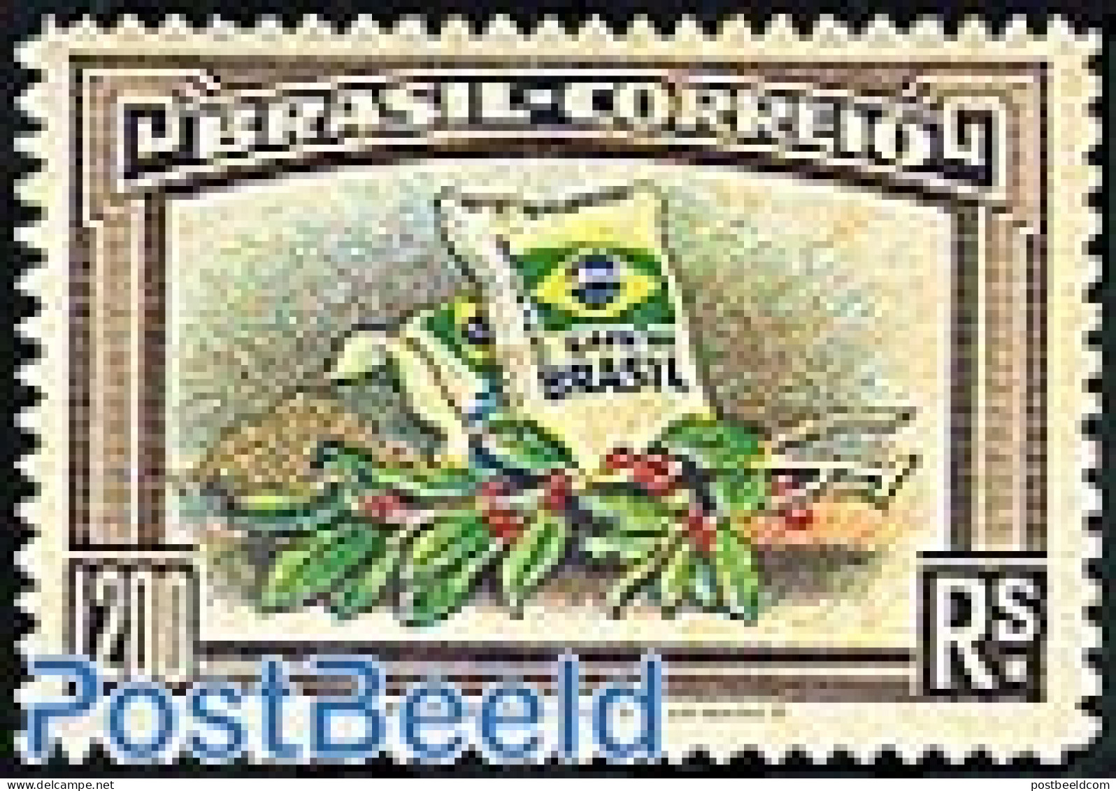 Brazil 1938 Coffee Export 1v, Mint NH, Health - Food & Drink - Nuevos