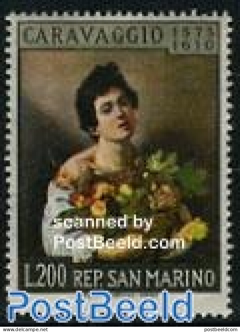 San Marino 1960 Michelangelo 1v, Mint NH, Art - Michelangelo - Paintings - Neufs
