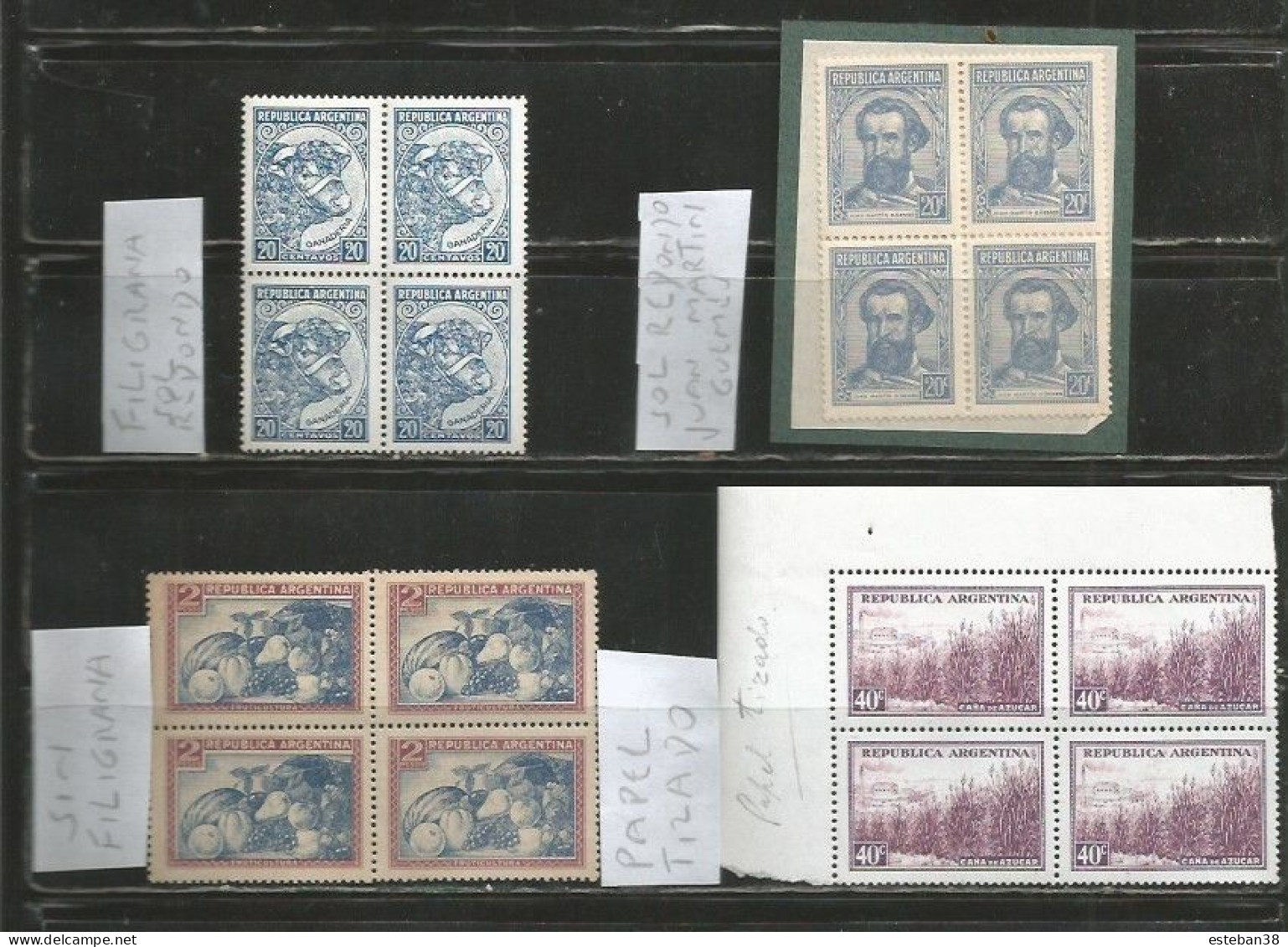 Proceres Y Riquezas ** - Unused Stamps