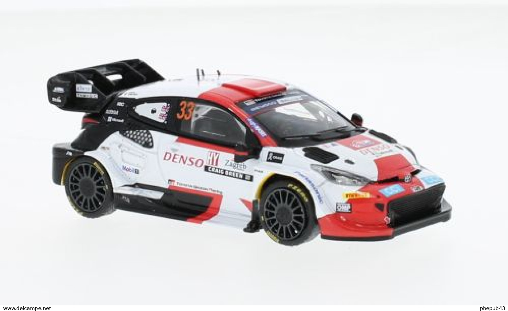 Toyota GR Yaris Rally1 Hybrid - Gazoo Racing WRT - Rally Croatia 2023 #33 - Elfyn Evans/S. Martin - Ixo - Ixo