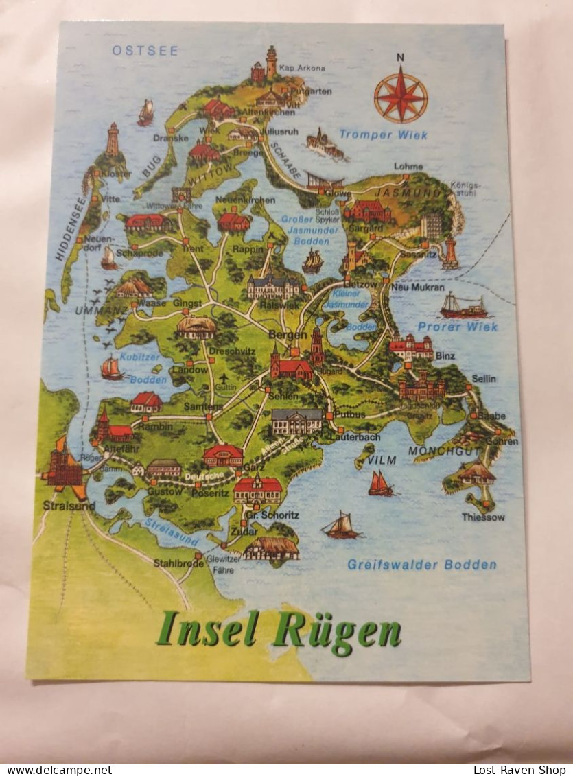 Insel Rügen - Maps