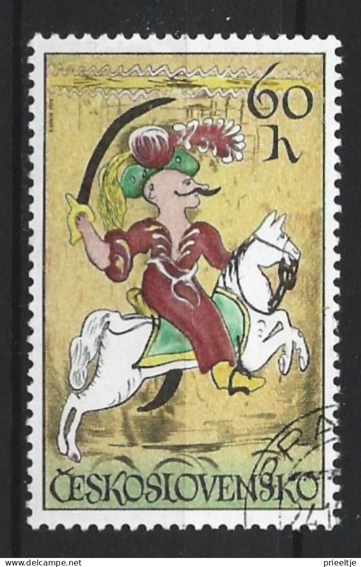 Ceskoslovensko 1972 Paintings Of Horses. 1943  (0) - Usati