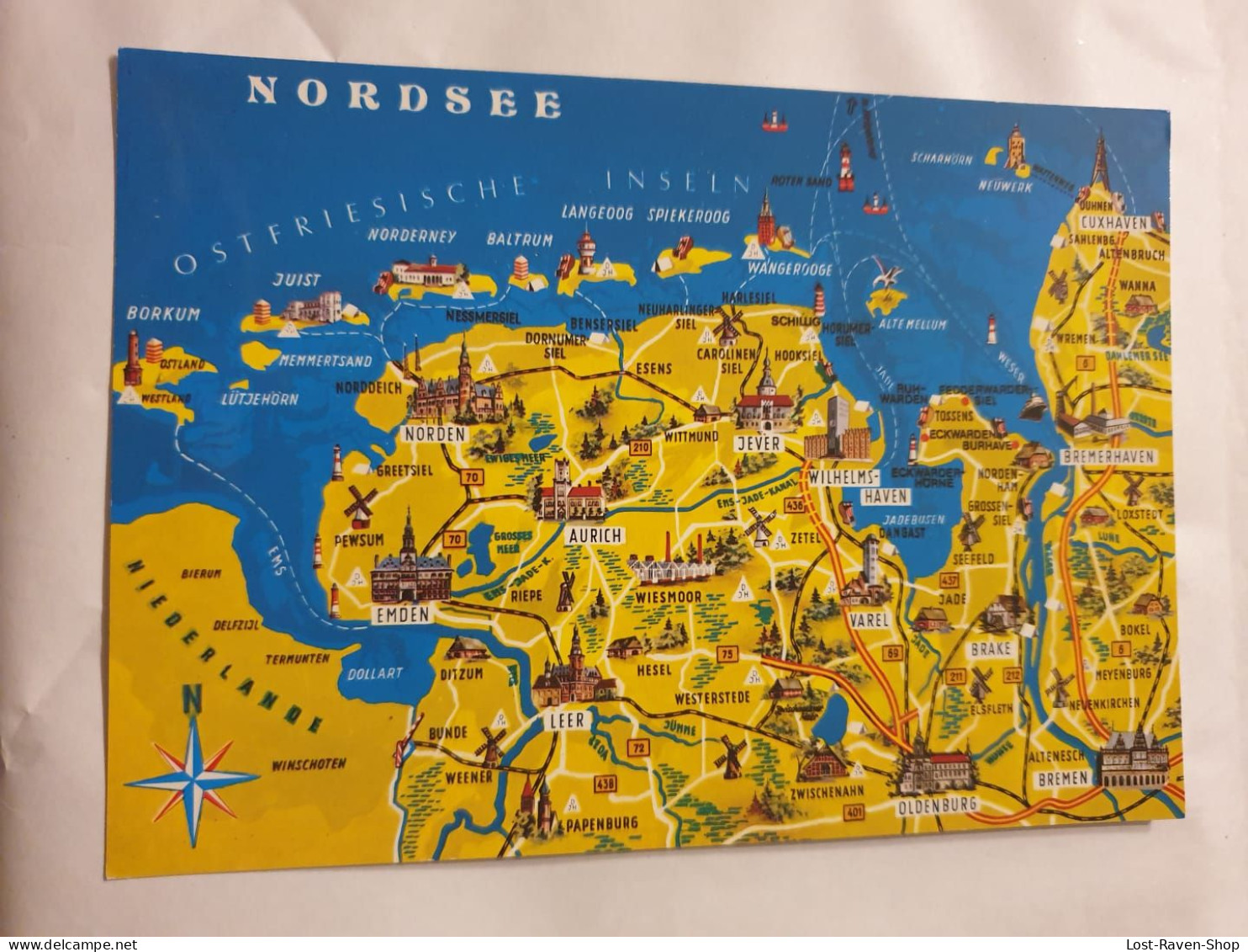 Nordsee - Maps