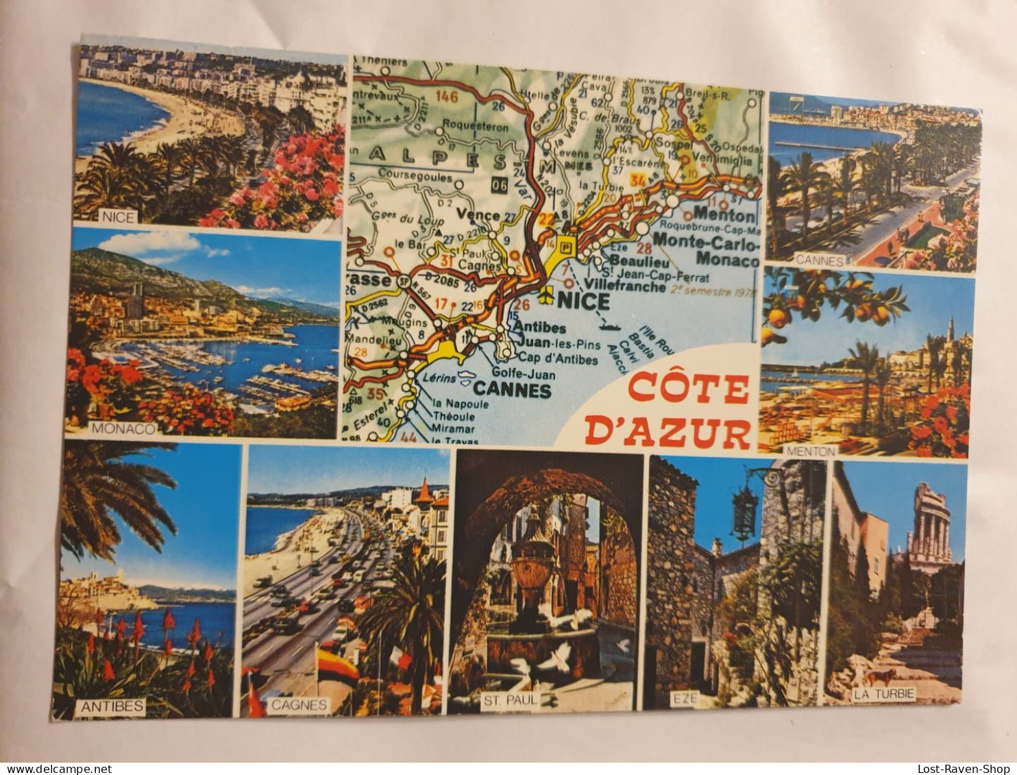 Cote D Azur - Maps