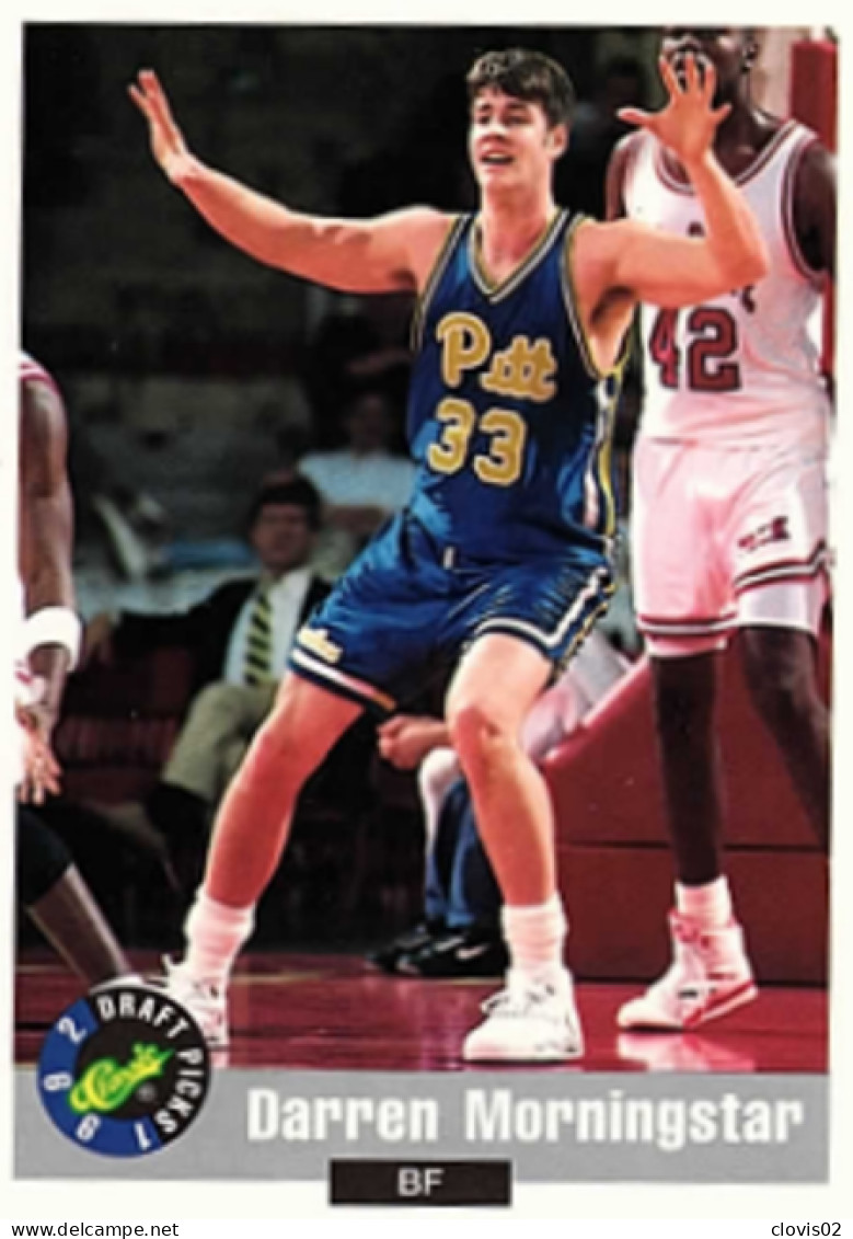 53 Darren Morningstar - Boston Celtics - Carte NBA 1992 Classic Draft Picks Basketball - Autres & Non Classés