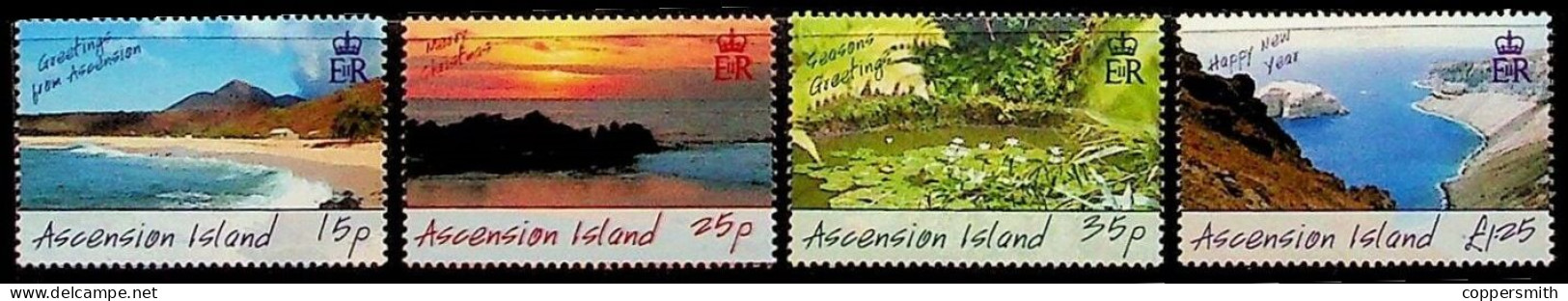 (026) Ascension  New Year / Tourism / Paysages / Landscapes  **  / Mnh  Michel 985-988 - Ascension