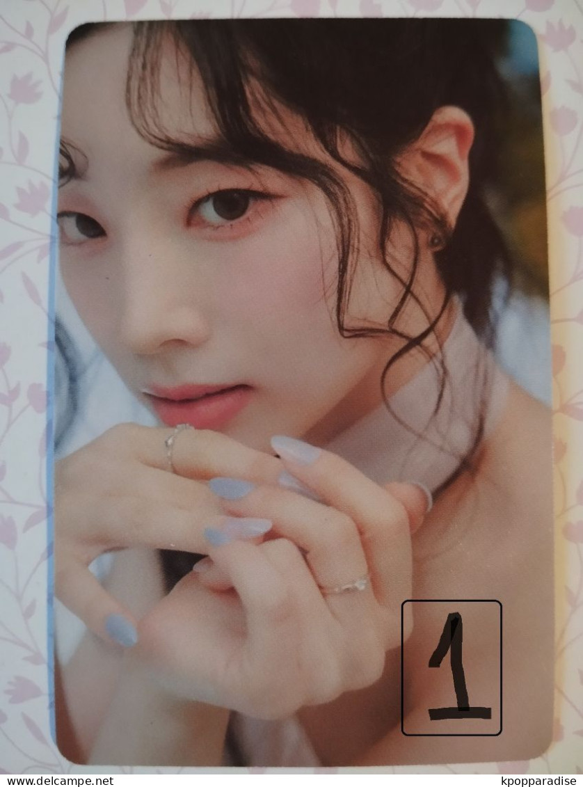 Photocard K POP Au Choix  TWICE I Got You Dahyun - Objetos Derivados