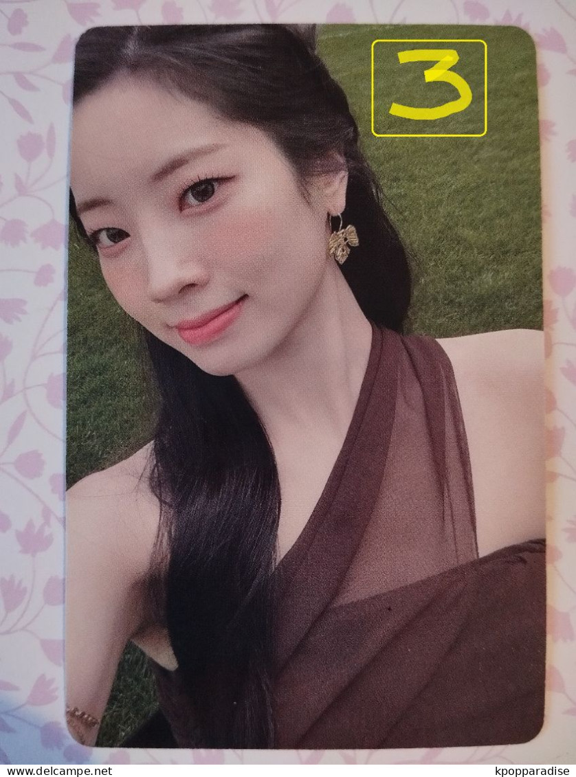 Photocard K POP Au Choix  TWICE I Got You Dahyun - Objets Dérivés