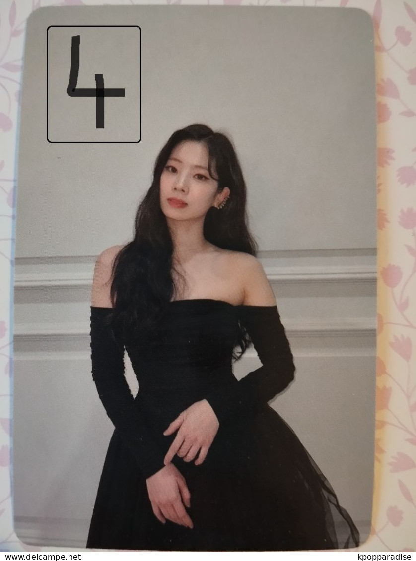 Photocard K POP Au Choix  TWICE I Got You Dahyun - Objets Dérivés