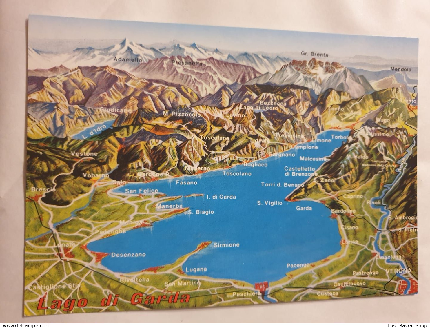 Lago Di Garda - Planimetria - Maps