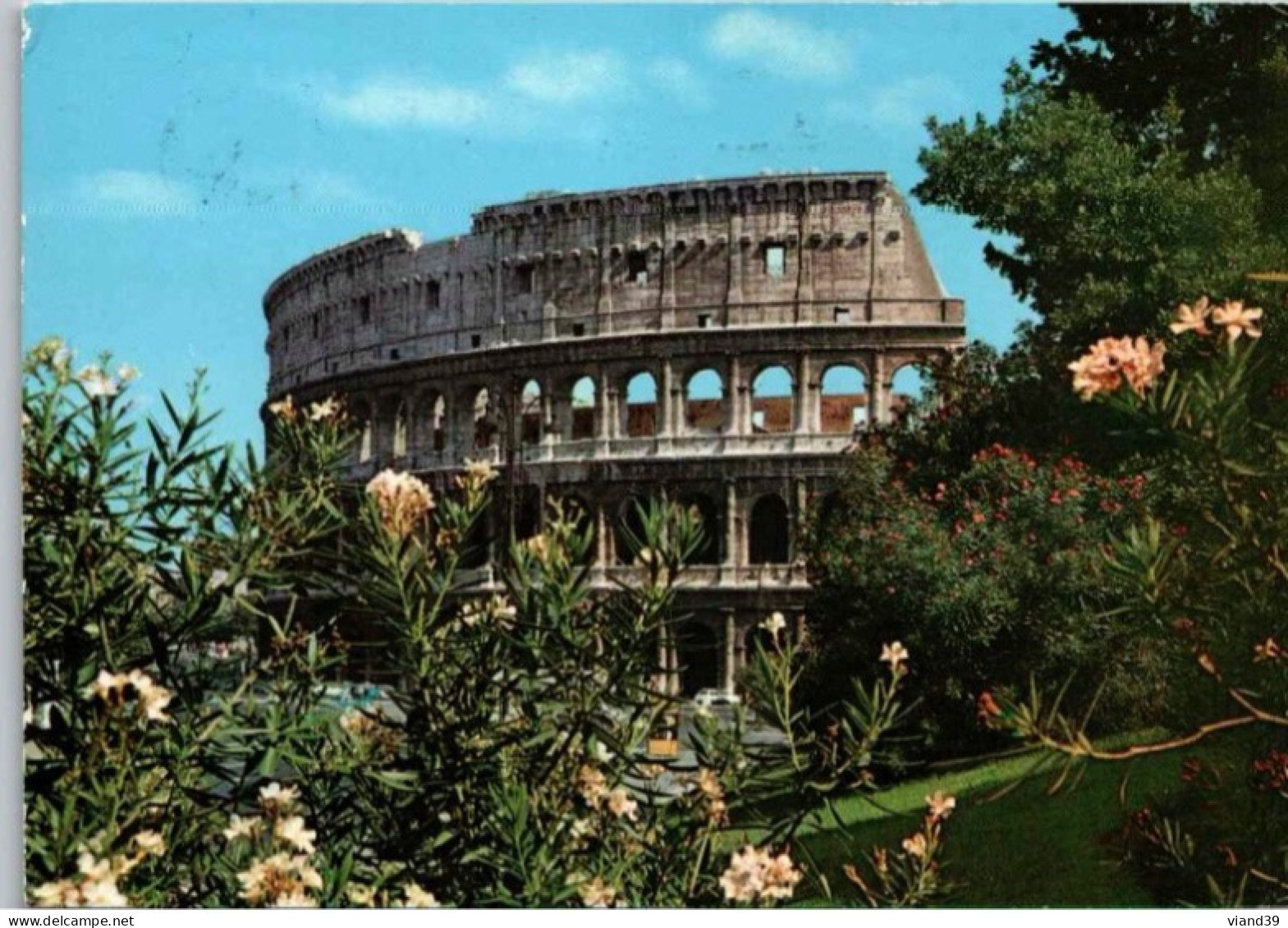 Le Colisée.    -  Cachet Poste 1976. Timbres Cité Du Vatican - Colosseum