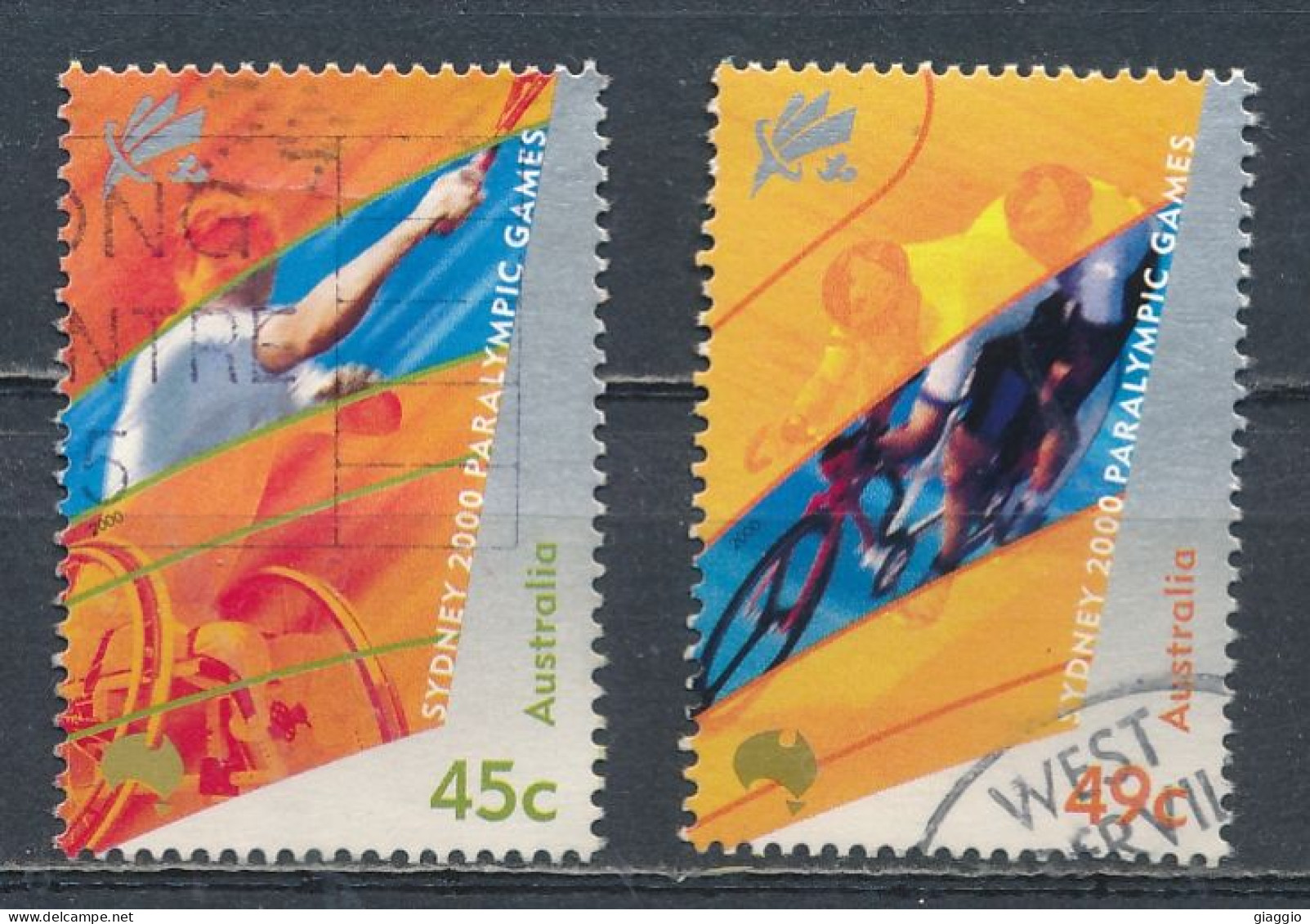 °°° AUSTRALIA - Y&T N° 1836/38 - 2000 °°° - Used Stamps