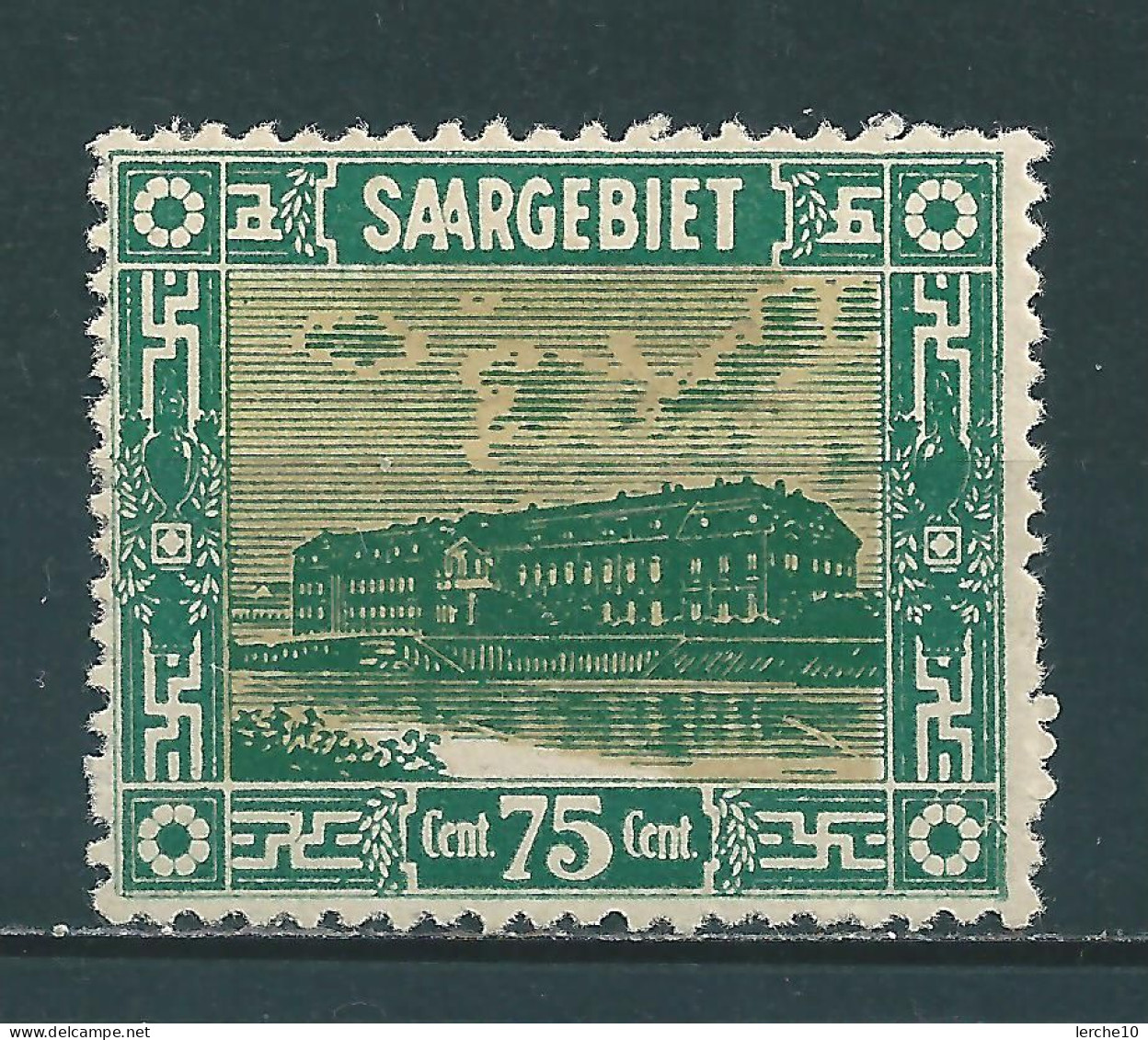 Saar MiNr. 93 II *  (sab25) - Ongebruikt