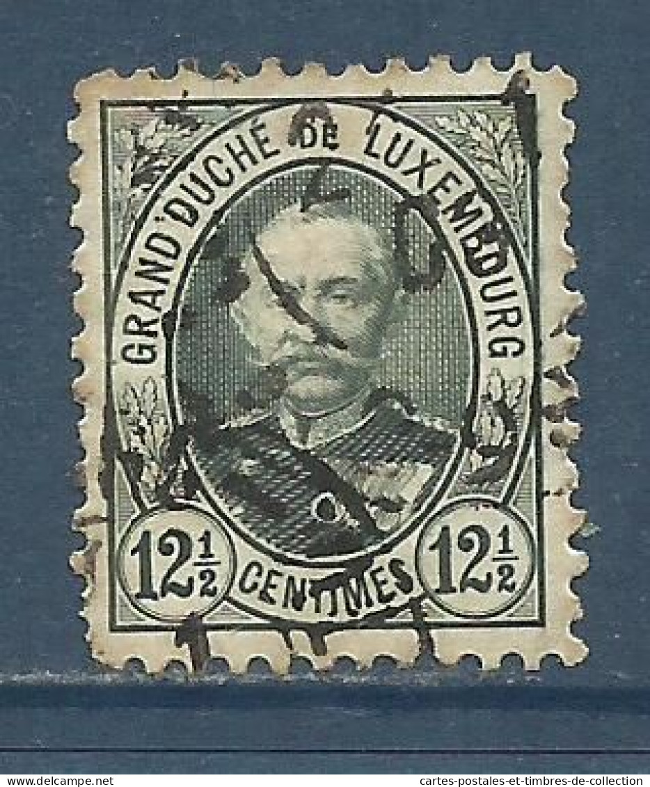 LUXEMBOURG , 12 1/2 C. , Grand Duc Albert I , 1891 - 1893 , N° YT 60 , µ - 1891 Adolphe De Face