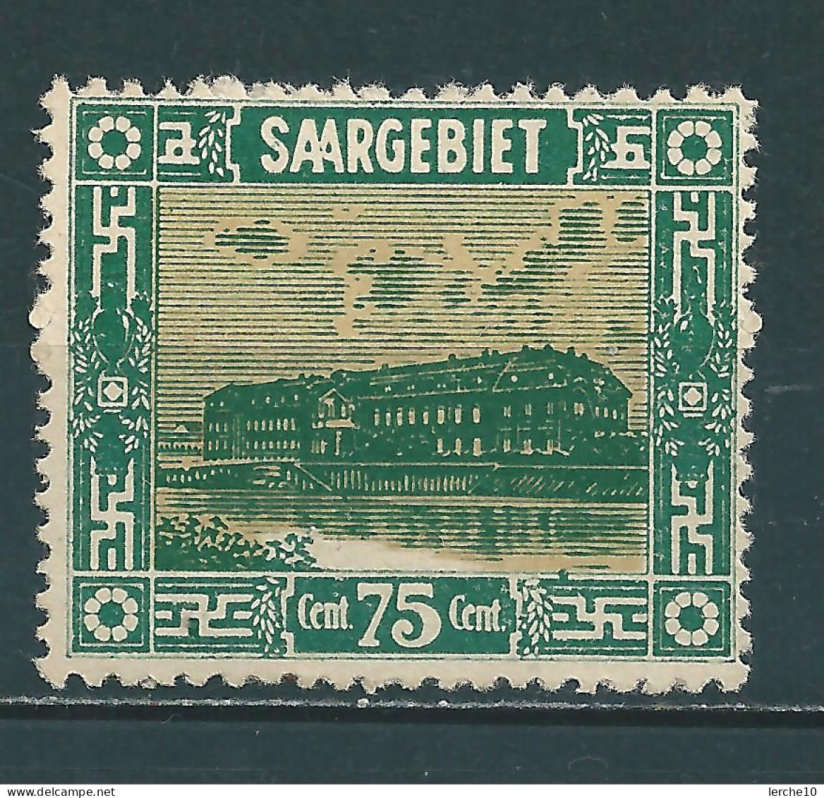 Saar MiNr. 93 V *  (sab25) - Unused Stamps