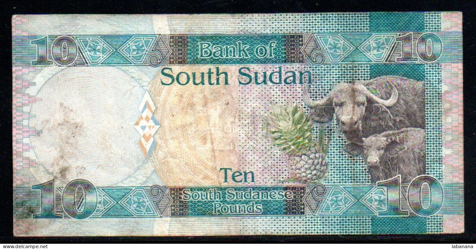 659-Soudan Du Sud 10 Pounds 2011 AE429 - South Sudan