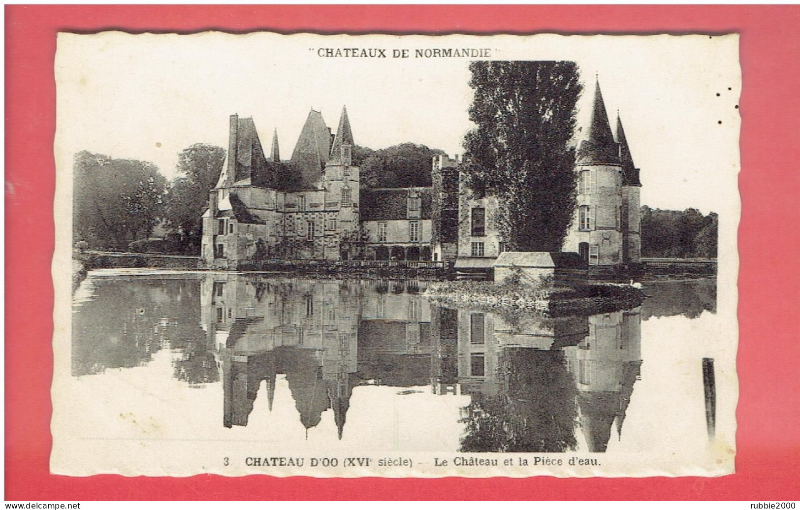 MORTREE CHATEAU D OO CARTE EN TRES BON ETAT - Mortree