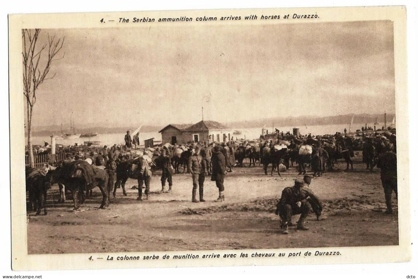 8 Cpa Serbes En Albanie : Roi Pierre, Armée Timok à Loumkoulé, Colonne Serbe Durazzo, Fugitifs Dans L'Arménia, Essad-Pac - Albanie