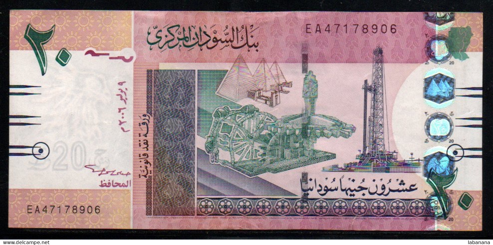 438-Soudan 20 Pounds 2006 EA471 - Sudan