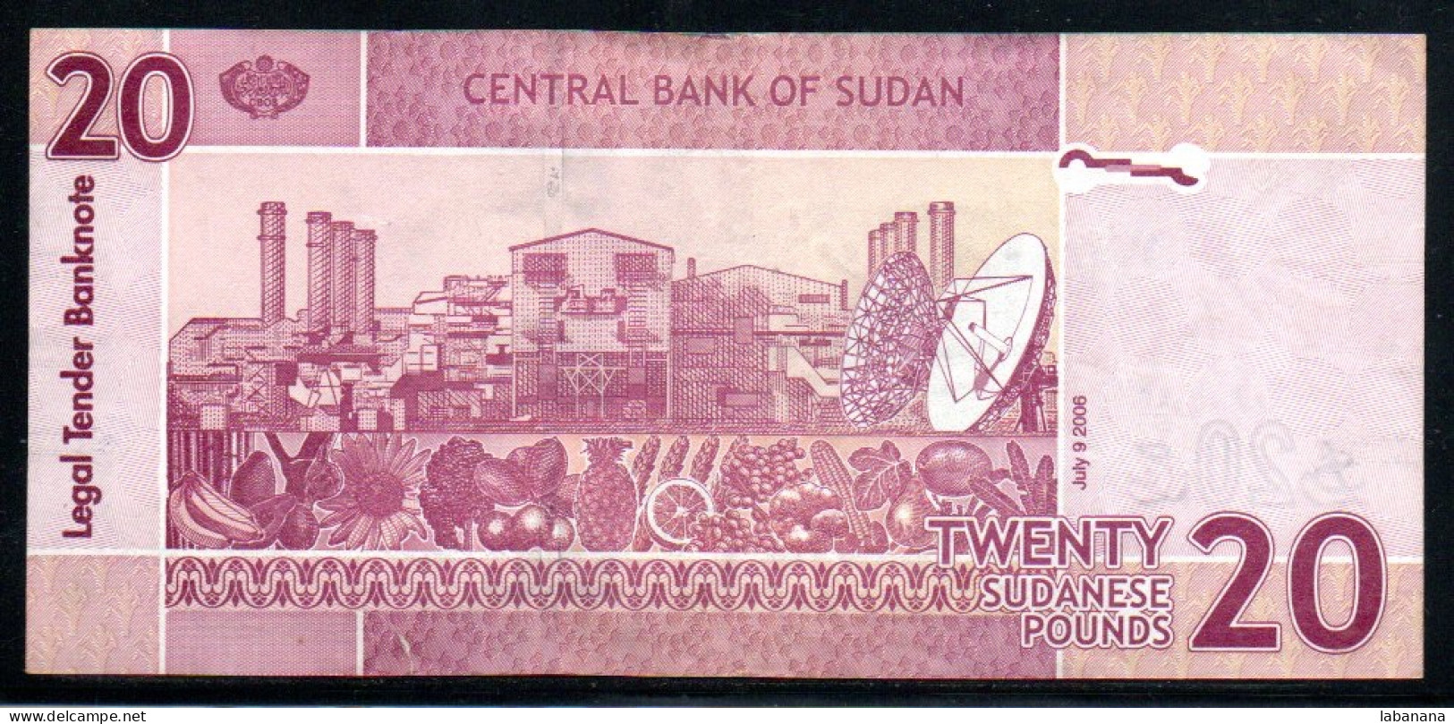 438-Soudan 20 Pounds 2006 EA471 - Soudan