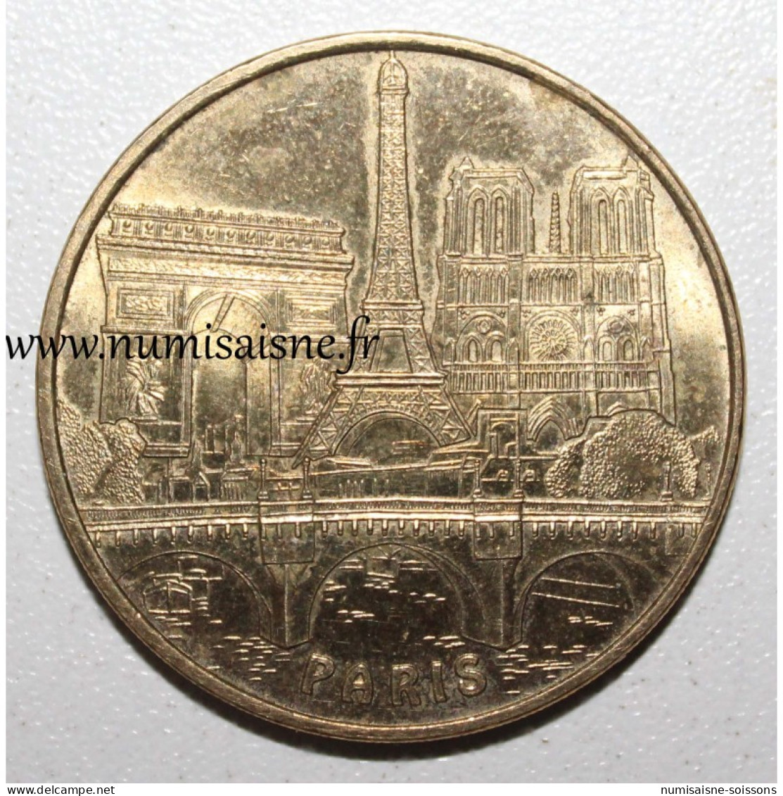 75 - PARIS - LES 3 MONUMENTS ET LE PONT NEUF - Monnaie De Paris - 2007 - TTB - 2007