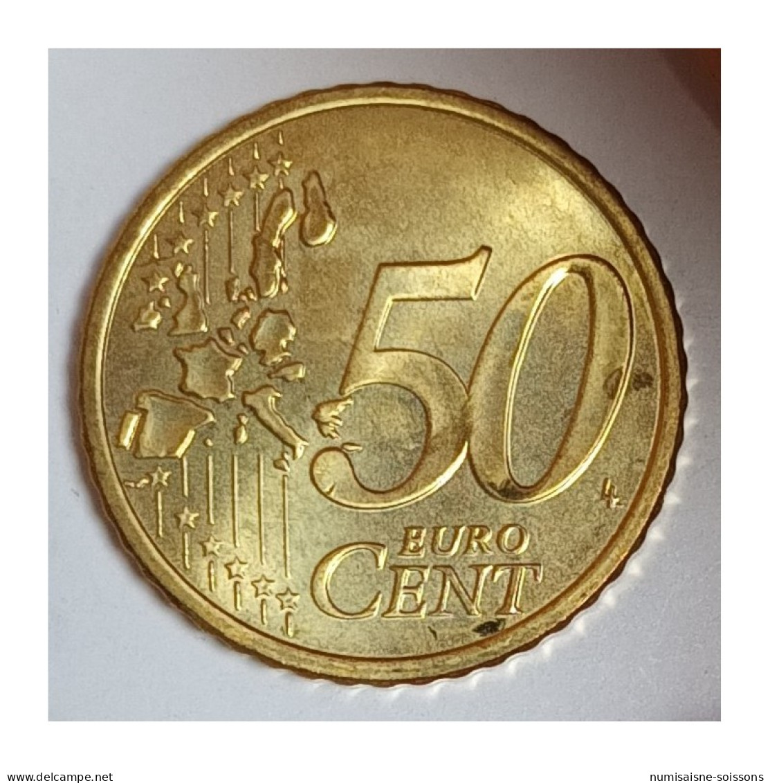 LUXEMBOURG - 50 CENT GRAND DUC HENRI - 2005 - SUPERBE A FLEUR DE COIN - Luxemburg