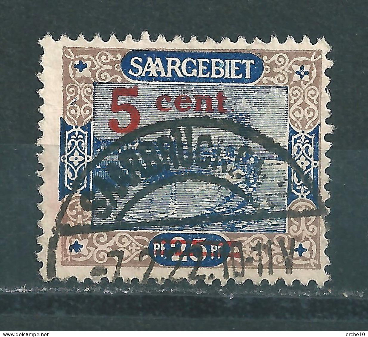 Saar MiNr. 71 I (sab26) - Gebraucht