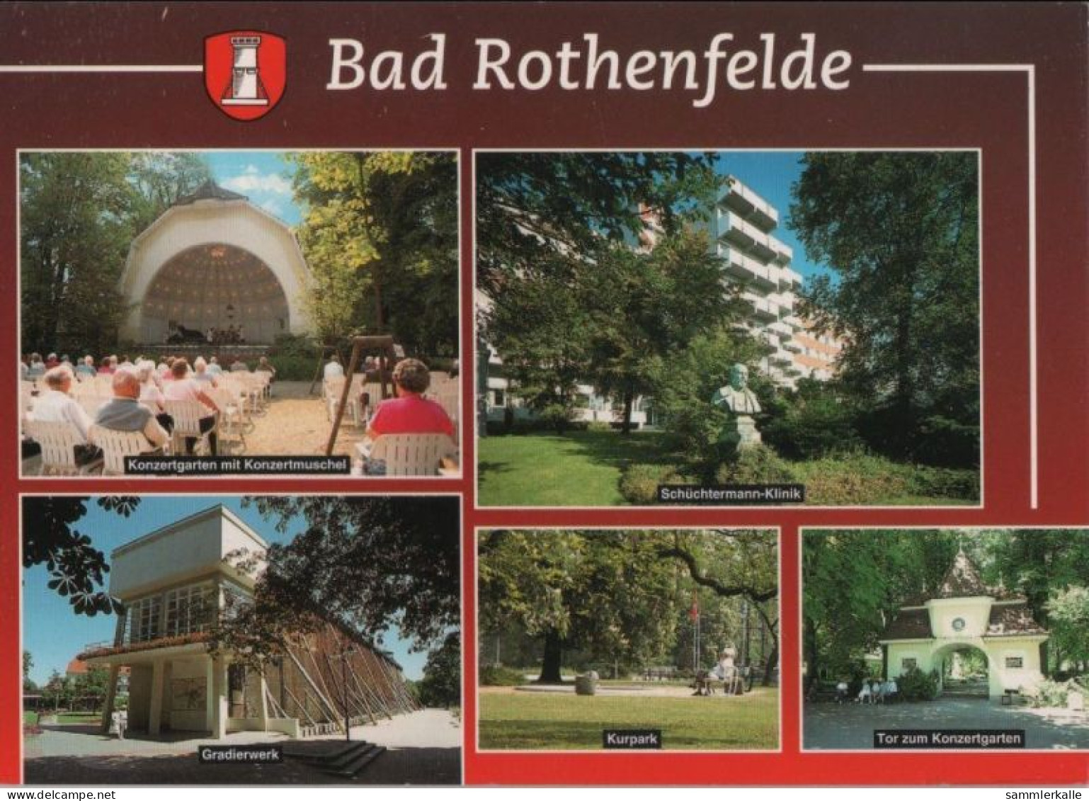 50221 - Bad Rothenfelde - U.a. Tor Zum Konzertgarten - 2003 - Bad Rothenfelde